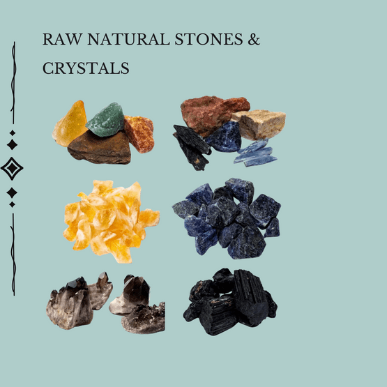 Raw Natural Stones & Crystals