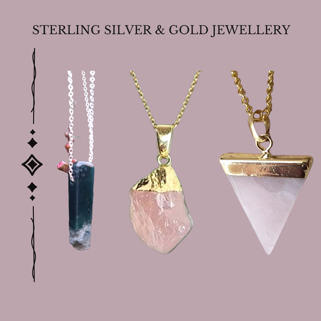  Sterling Silver & Gold Jewellery
